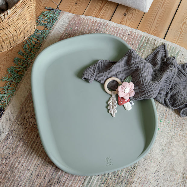 PUSLE PUR changing mat, Seagrass Green by Sebra