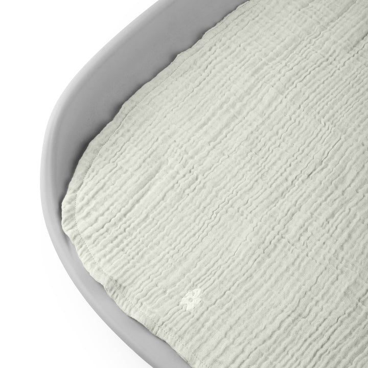 Nursing Towel, 2-pack, Muslin, Green