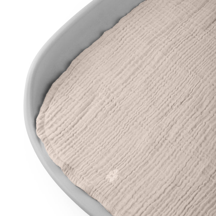 Nursing Towel, 2-pack, Muslin, Beige