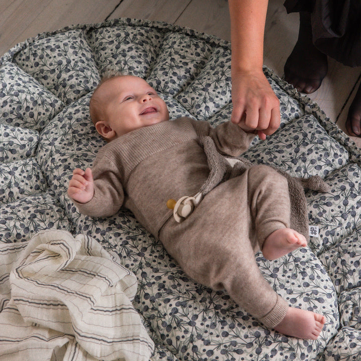 Sebra 3-in-1 Baby Nest, Blue Olive