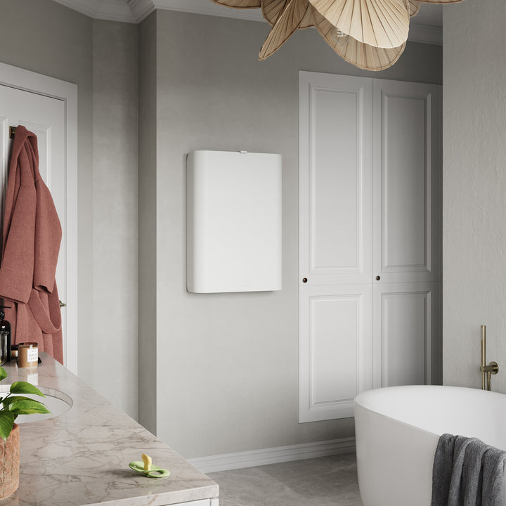 White Wall Mount Changing Table By Sebra PRE-ORDER