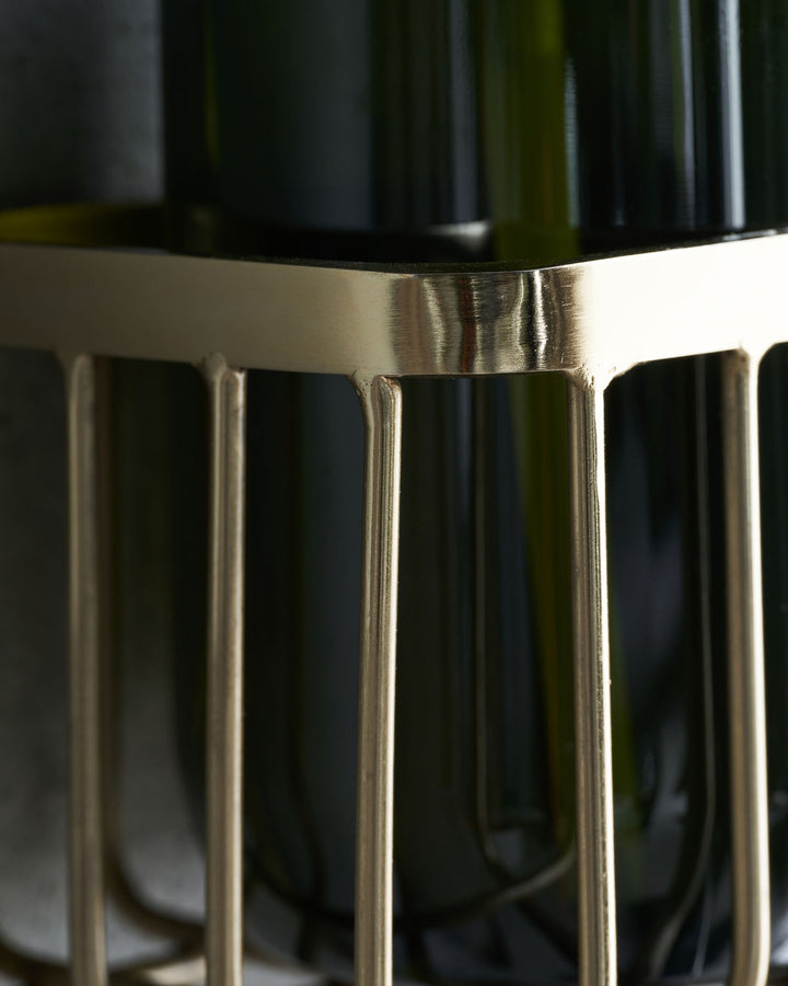 Bathroom Shelf Tidy in Brass