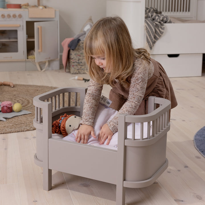 Doll's Bed in Jetty Beige by Sebra - PRE ORDER