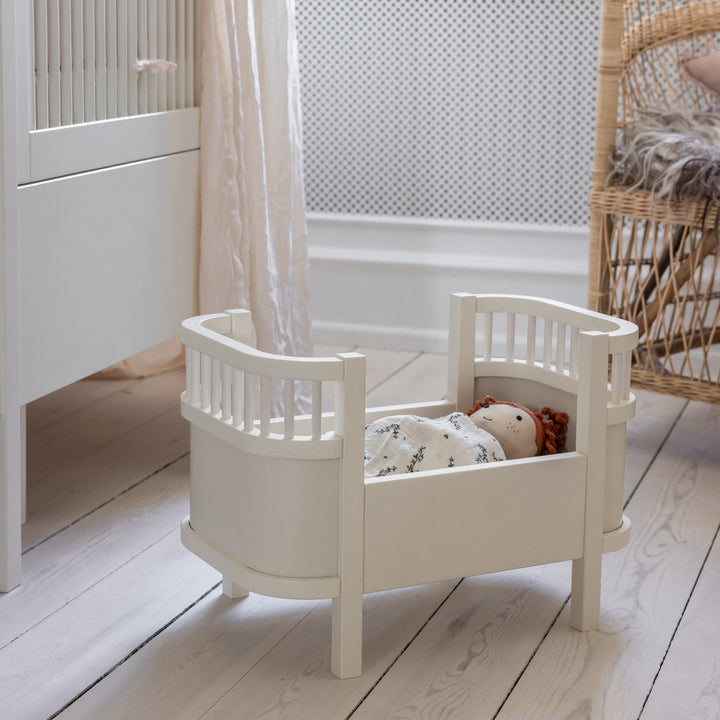 Doll's Bed in Classic White by Sebra - PRE-ORDER