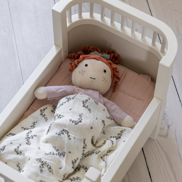 Doll's Bed in Classic White by Sebra - PRE-ORDER