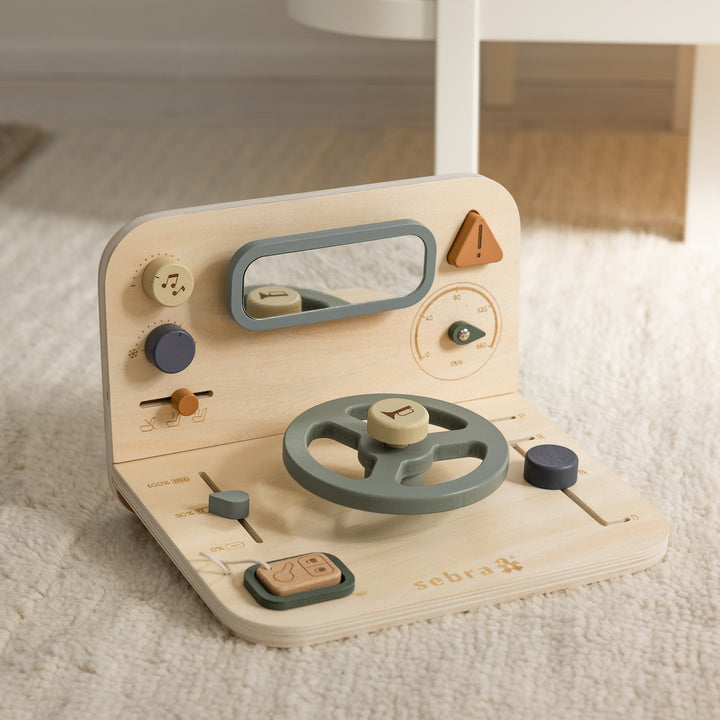Car Wooden Activity Panel By Sebra