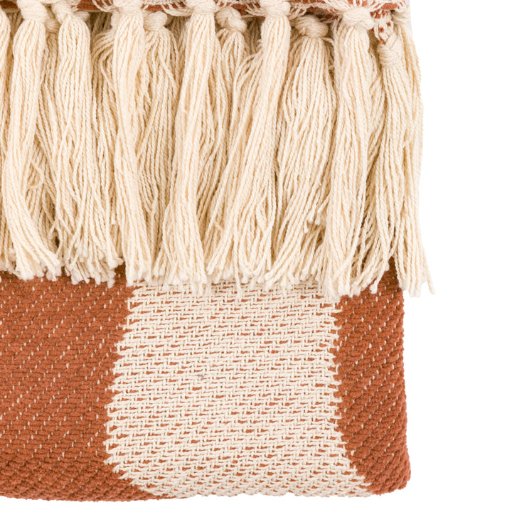 Alma Abstract Throw in Nutmeg