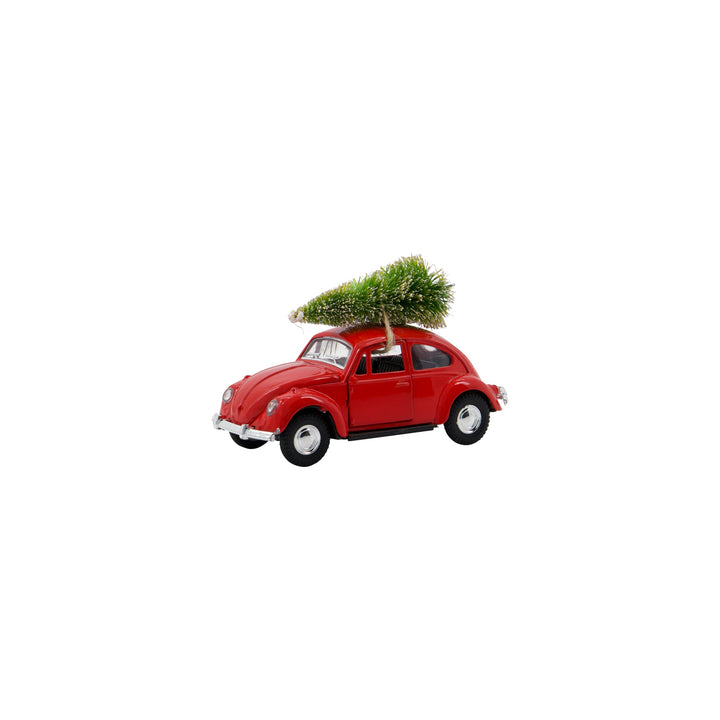 Christmas Car Decoration in Red