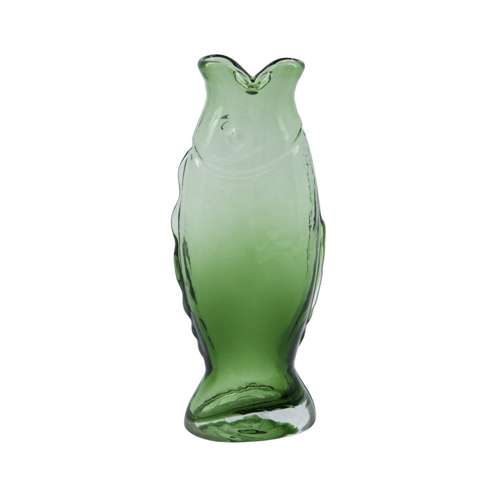 Fish Vase in Green