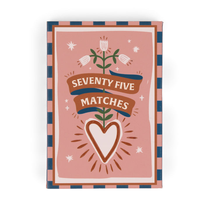A Dopo Boxed Matches "Hearts" set of 75 matches