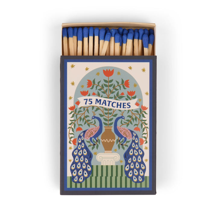 A Dopo Boxed Matches "Peacock" set of 75 matches