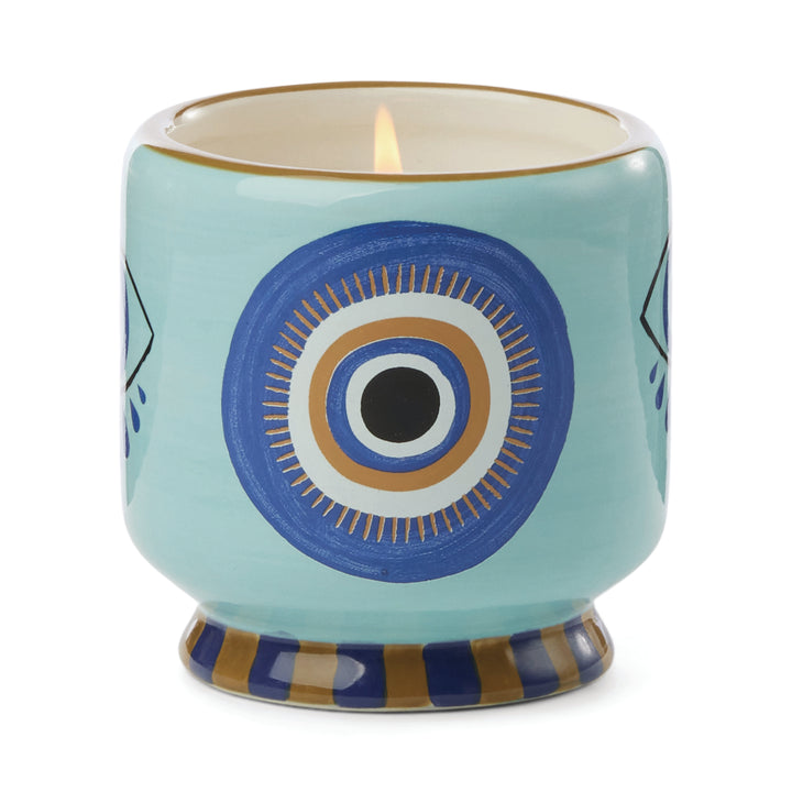 A Dopo Eye Ceramic Candle In Incense & Smoke