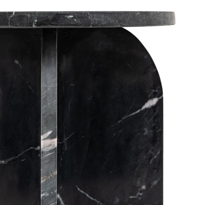 Amalfi Side Table in Black