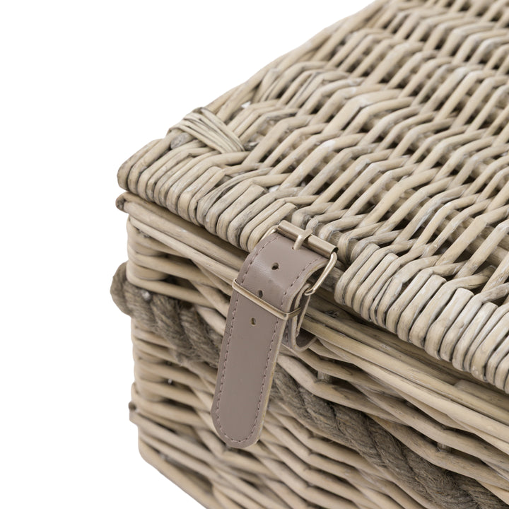 Rivra Lidded Baskets In Natural Set of 2