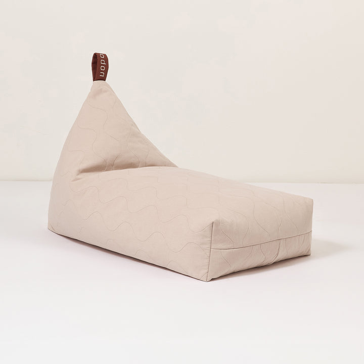 L1N0 Kids Cotton Beanbag in Mauve Pink by Nobodinoz