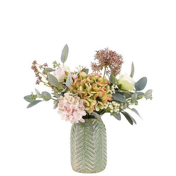 Hydrangea Ceramic Arrangement