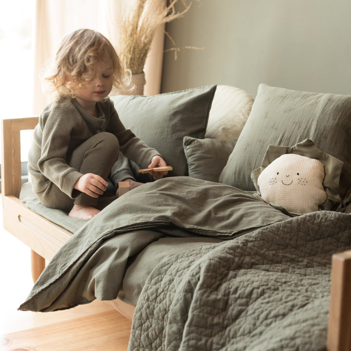 Wabi-Sabi BB Dynebetræk Sæt Vetiver By Nobodinoz