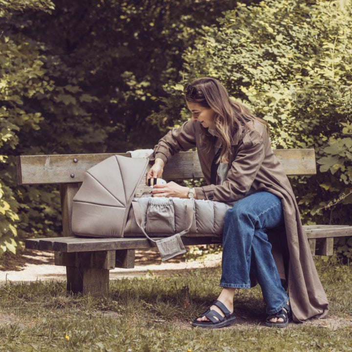 Sebra 3-in-1 Baby Nest , Jetty Beige