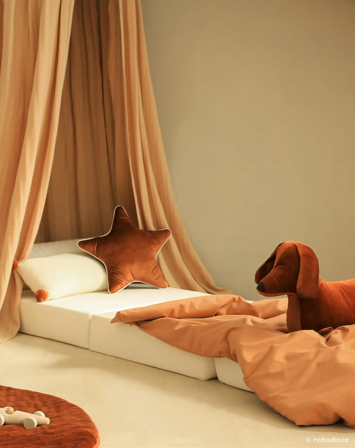 Sovemadras i Wild Brown fra Nobodinoz