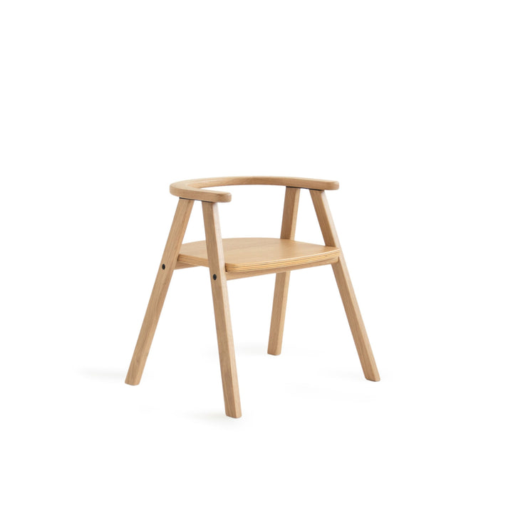 Growing Green Kid Chair i Natural Oak fra Nobodinoz