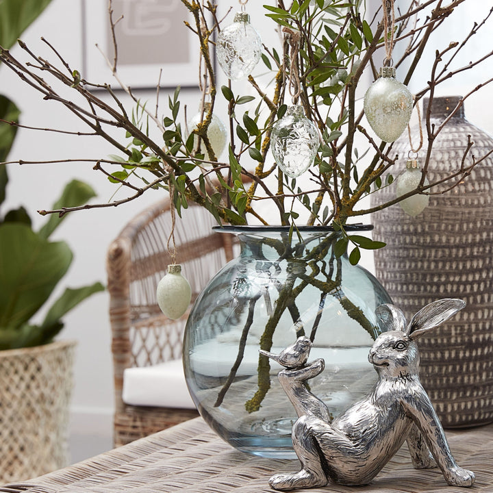 Trio d'oeufs de Pâques à la menthe givrée