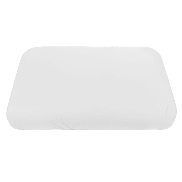 White Jersey COT Bed Sheet by Sebra  120cm x 70cm