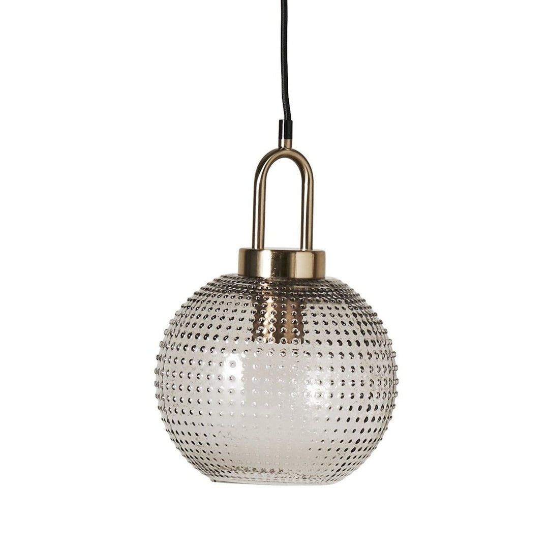 Dora Pressed Glass Pendant - Bark