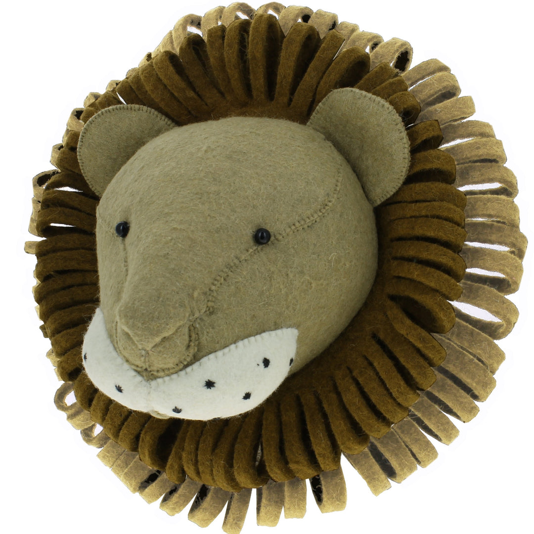 Filt Lion Wall Head - FORUDBESTILLING