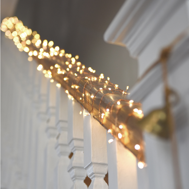 15 meter kobbertråd lysstreng