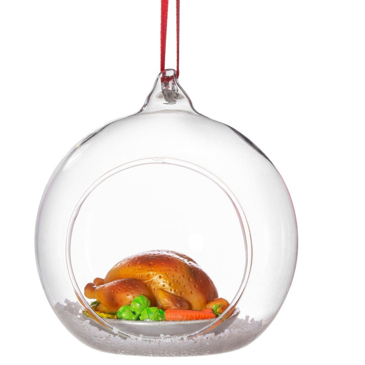 Tyrkiet middag Kuppel glas træ dekoration