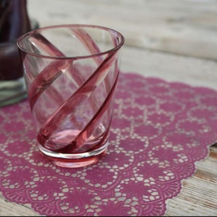 Set de table découpé au laser Sienna - Canneberge