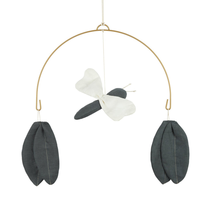 Lin Francais Dragonfly Mobile i grøn blå af Nobodinoz