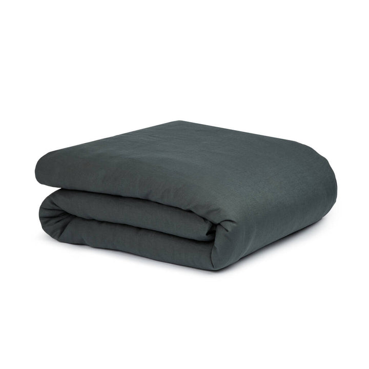 Ensemble de Couette Lin Francais en Vert Bleu par Nobodinoz