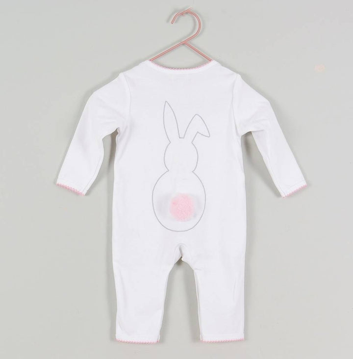 Bunny Babygrow Med Pompom Hale
