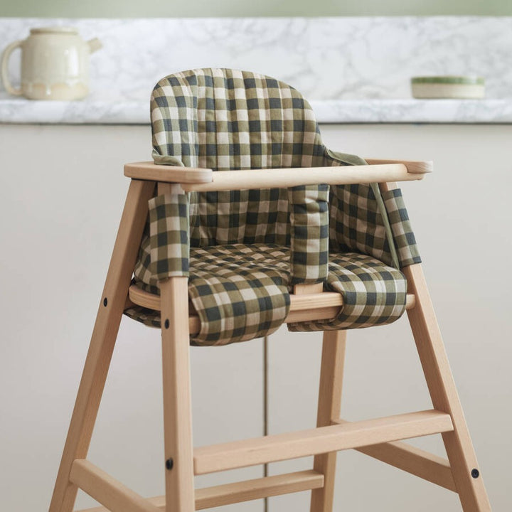 Housse de coussin de chaise haute 3 en 1 évolutive Growing Green par Nobodinoz