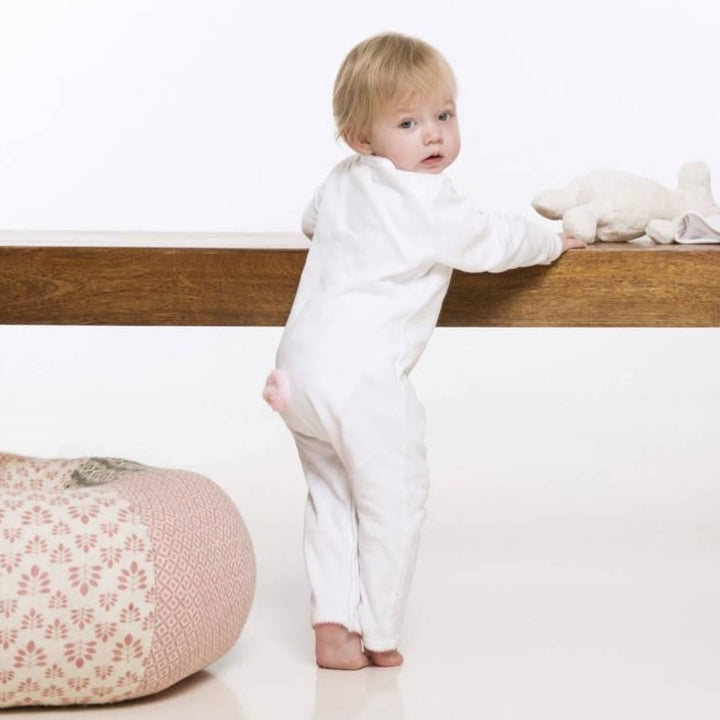 Bunny Babygrow Med Pompom Hale
