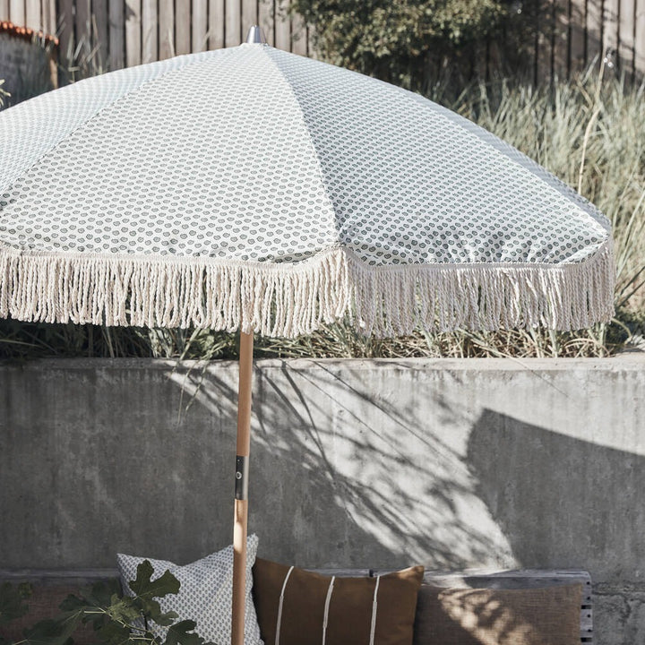 Paisley Print kvast Parasol FORUDBESTILLING