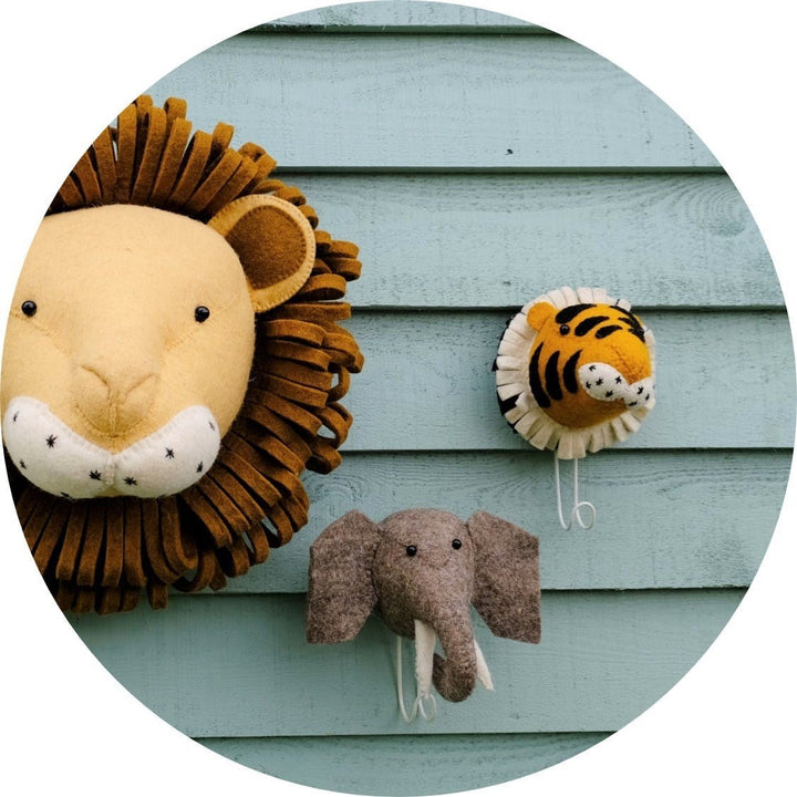Tiger Felt Coat Hook