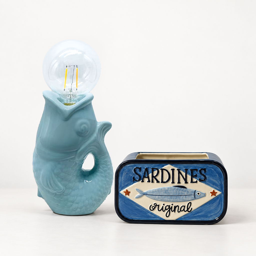 Blue LED Fish Decorative Lamp