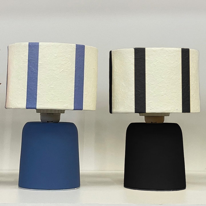 Deco LED Stripe Battery Operated Lamp in Black