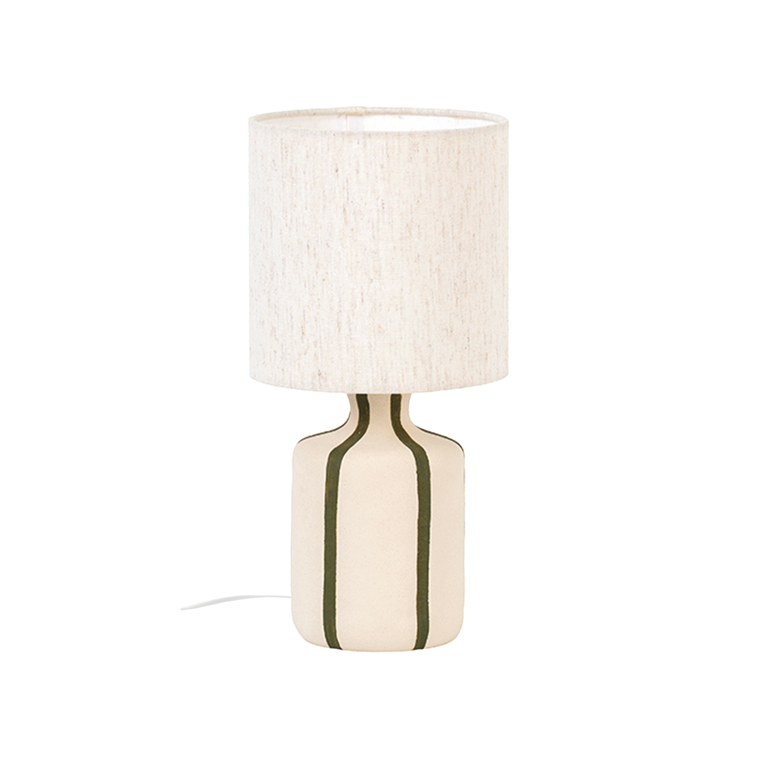 Camille Table Lamp in Khaki