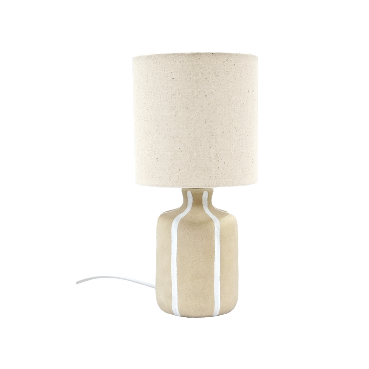 Camille Table Lamp in Sand