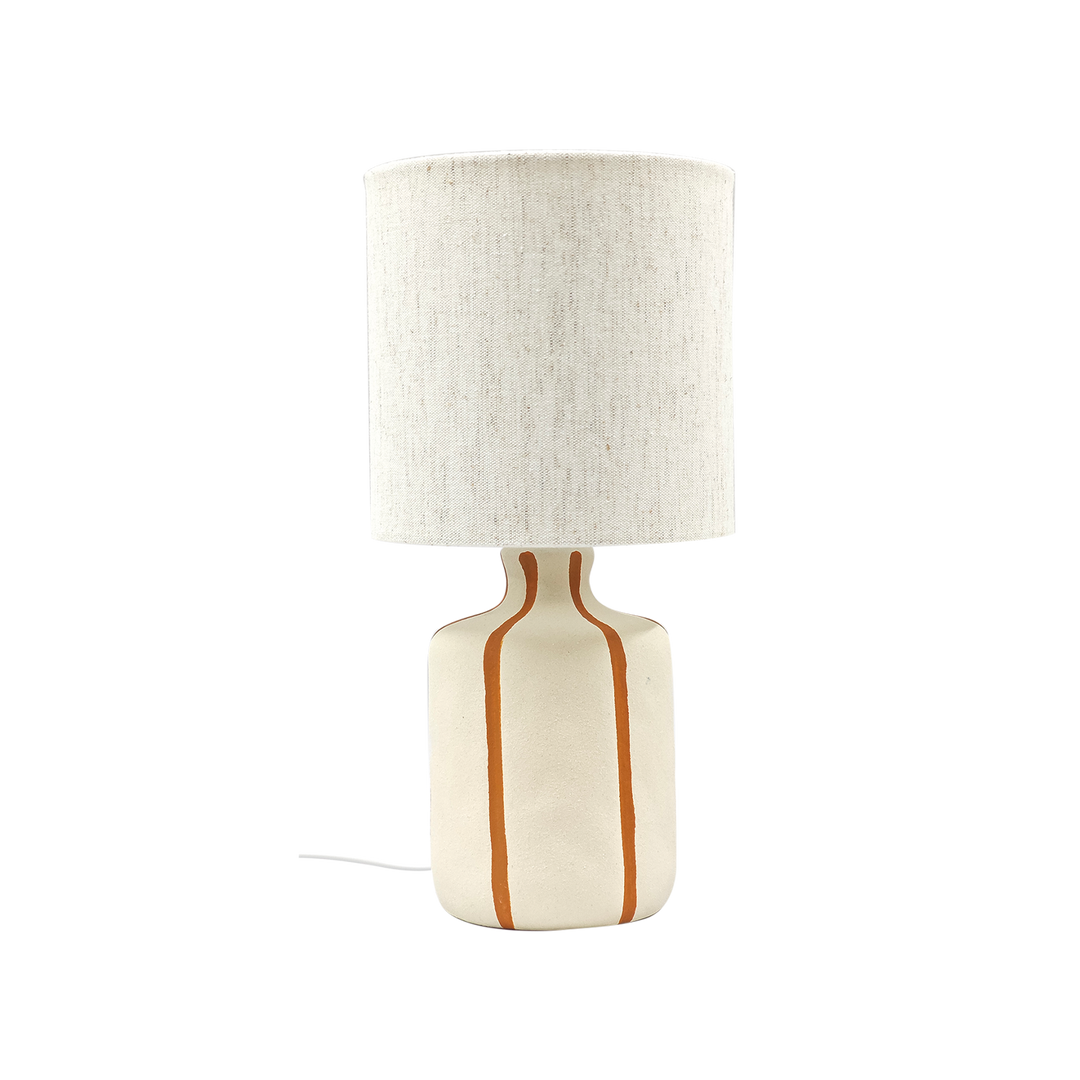 Camille Table Lamp in Terracotta