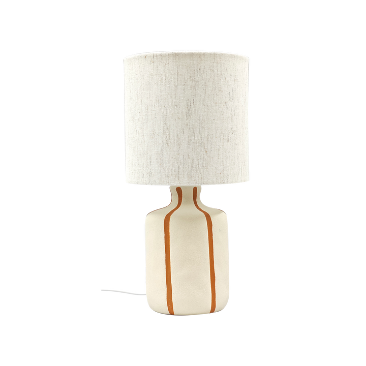 Camille Table Lamp in Terracotta
