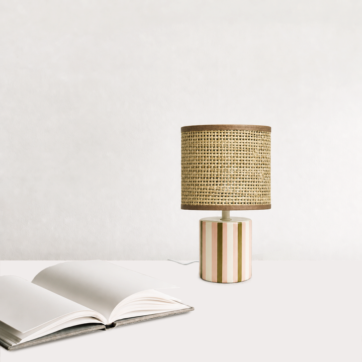 Trattoria Table Lamp in Rose