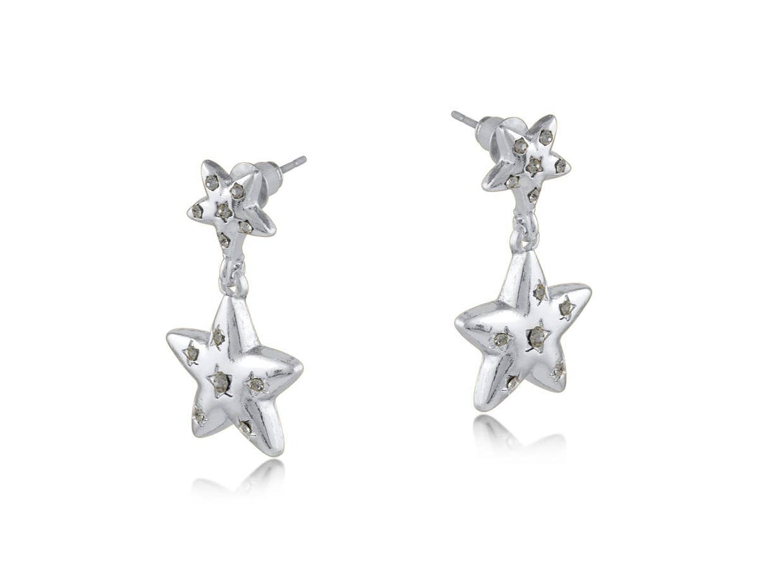 Estelle Organic Star Profile Earrings