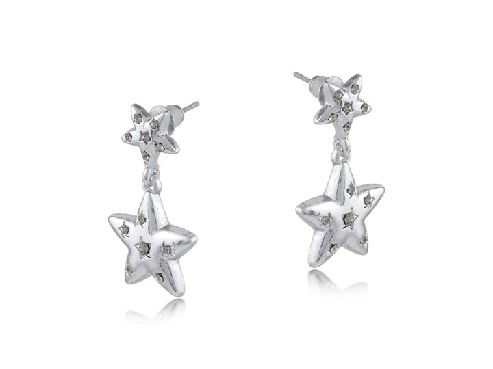 Estelle Organic Star Profile Earrings