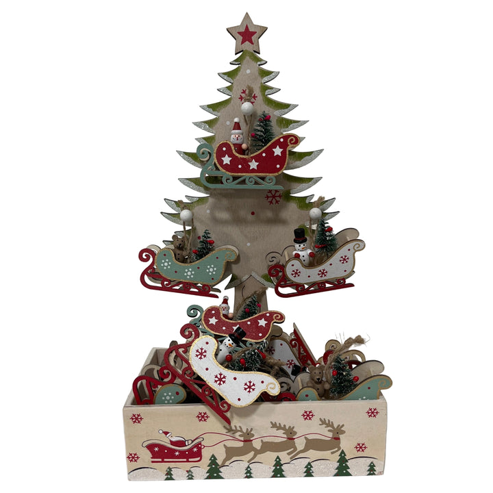 Tree Display & 12 Sledge Hangers