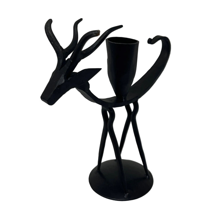 Small Reindeer Candleholder