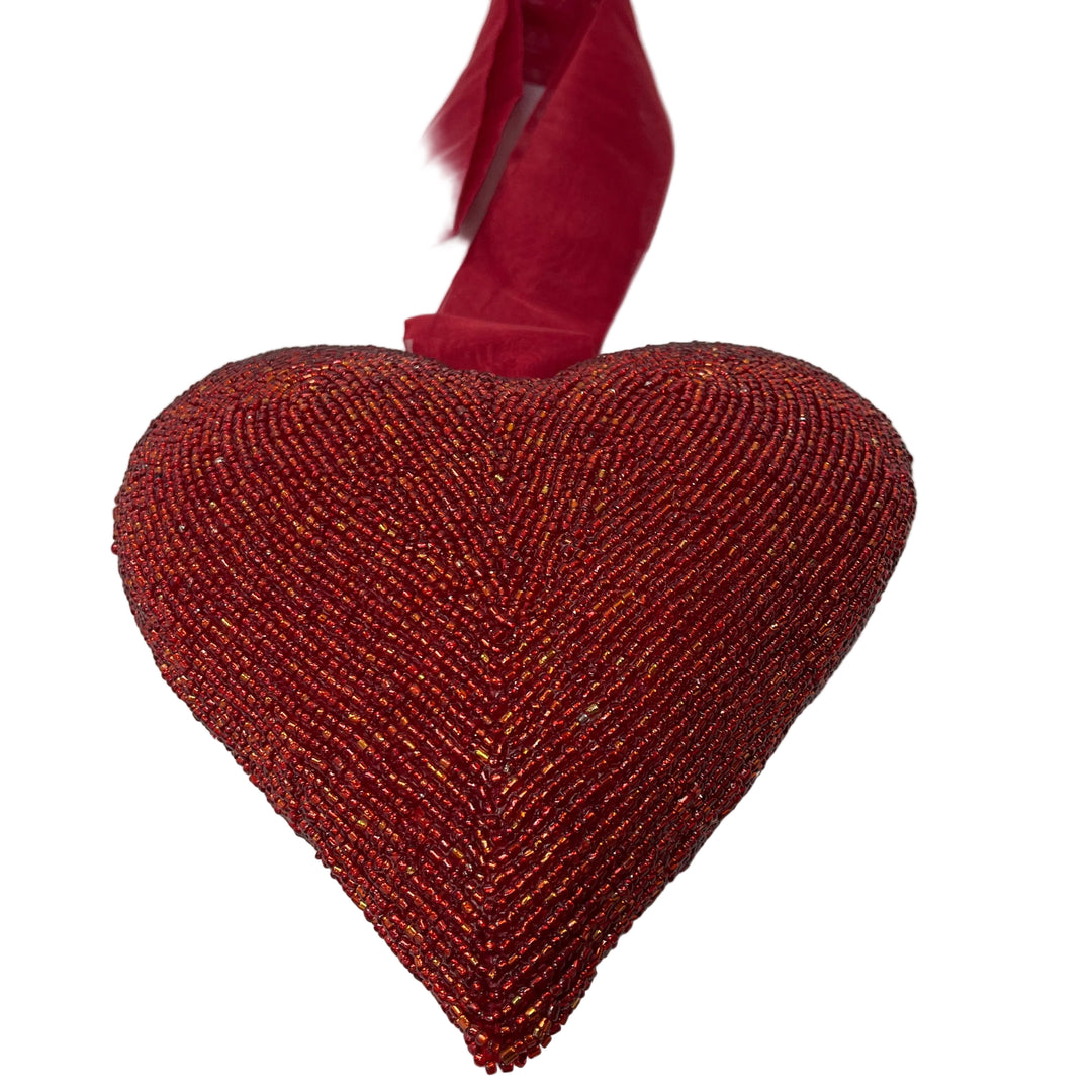 Giant Red Heart Hanging Decor